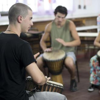 Percusión africana principiantes card