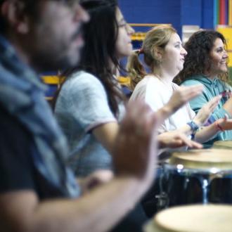 imagen percusión afrolatina card